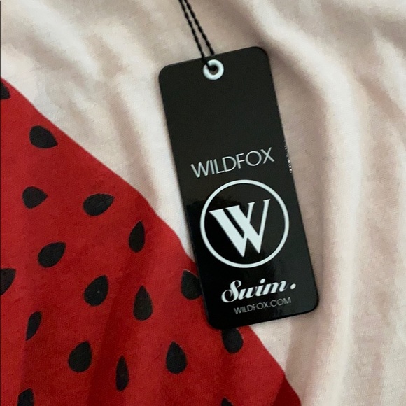 Wildfox Indiana Watermelon Tank Dress XS NWT - Picture 9 of 9